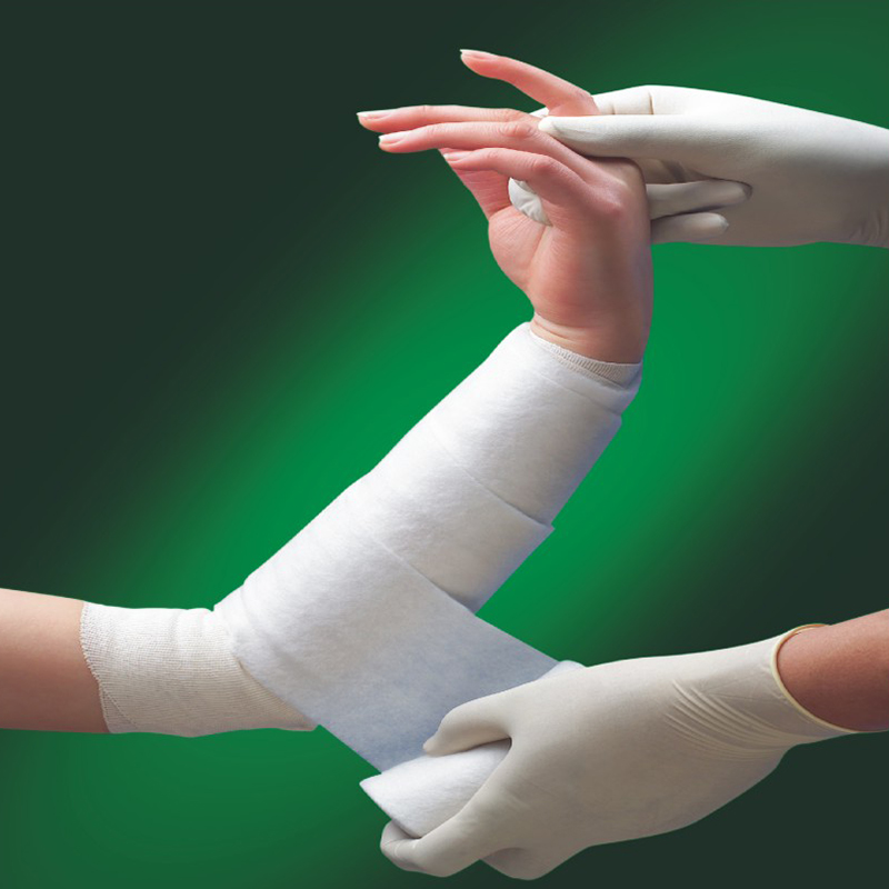 How to use a bandage after a fracture to make casting easier